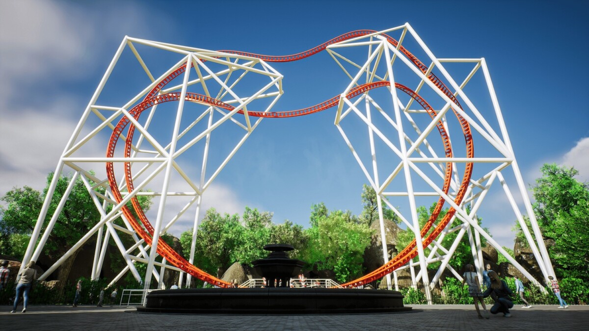 Double Heart Coaster zamperla