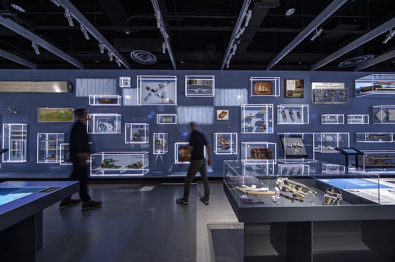MIT Museum bluecadet