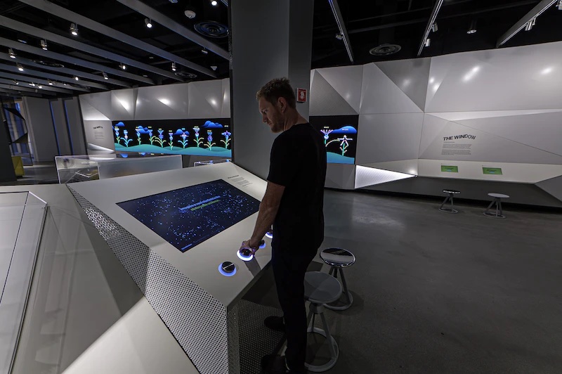 MIT Museum bluecadet