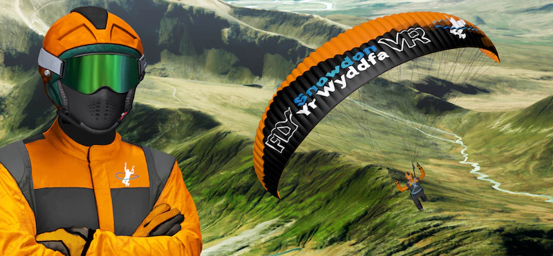 ParadropVR - Fly Snowdon frontgrid