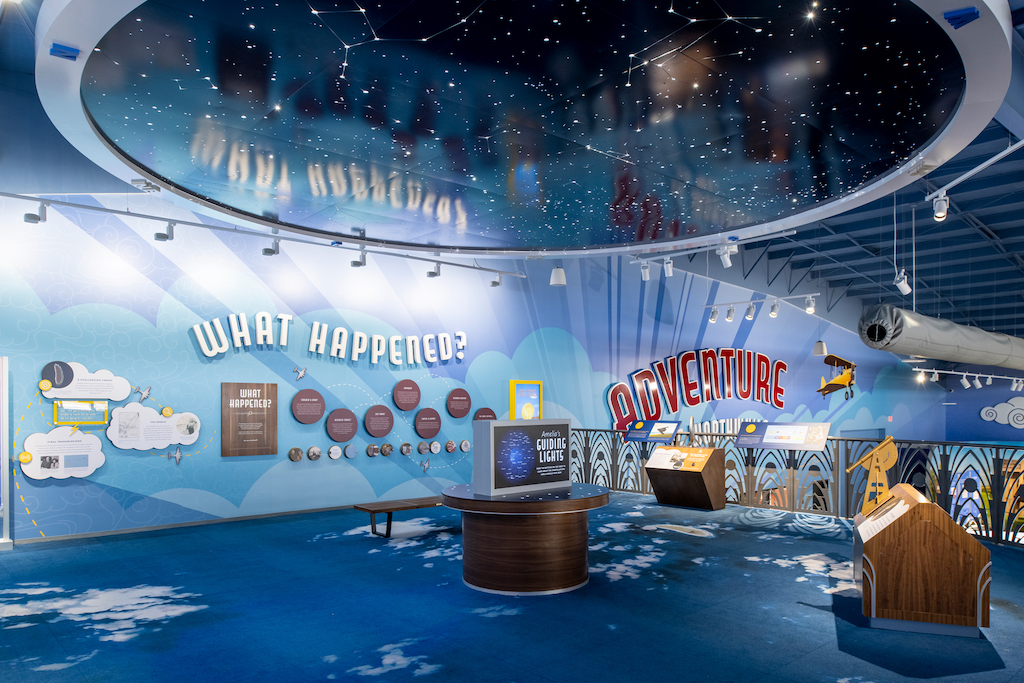AEHM Above the Clouds exhibit