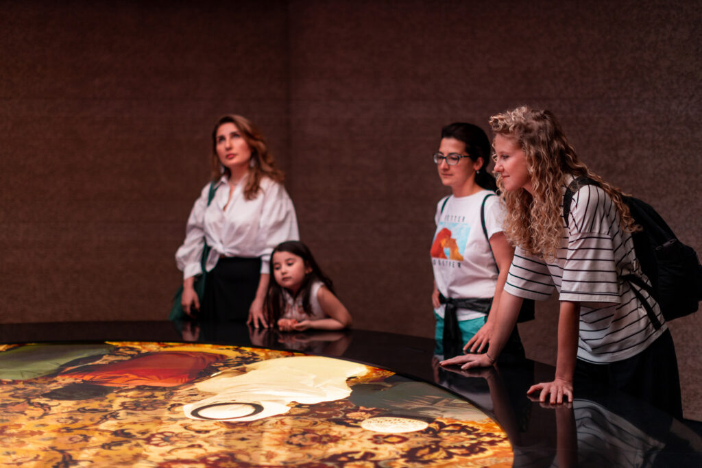 Abrahamic Family House table