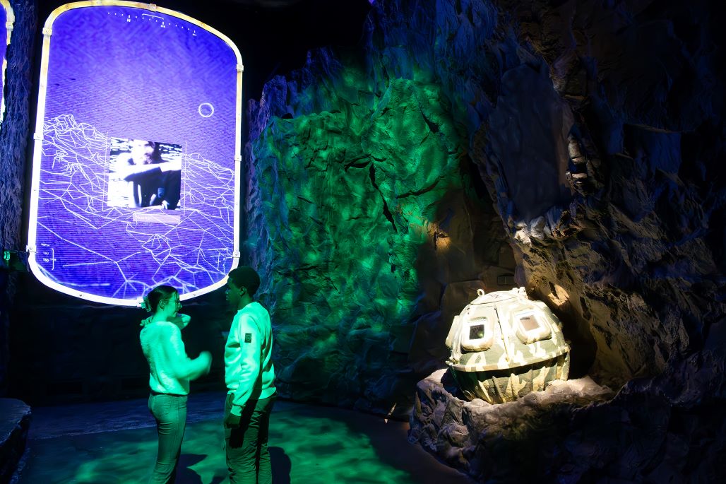 The Loch Ness Centre - rock work