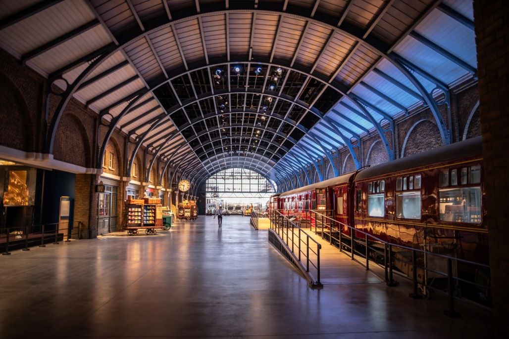 Warner Bros Studio tour Tokyo - train station