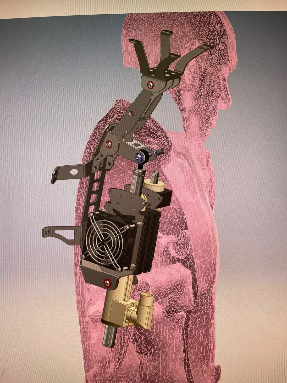 chamber of horrors - animatronic body
