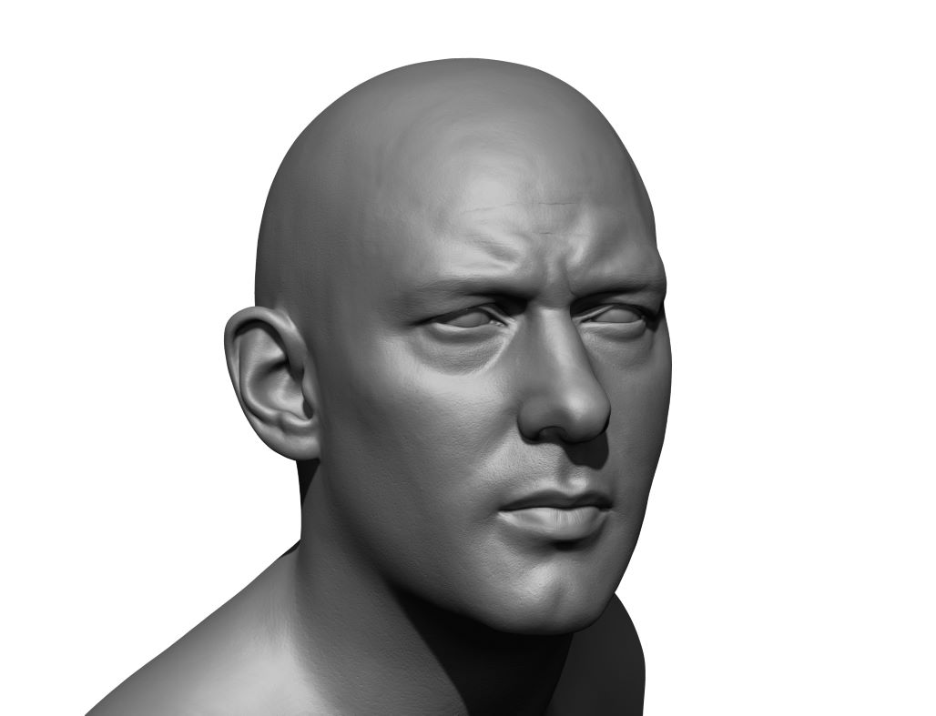 chamber of horrors - head sculpture