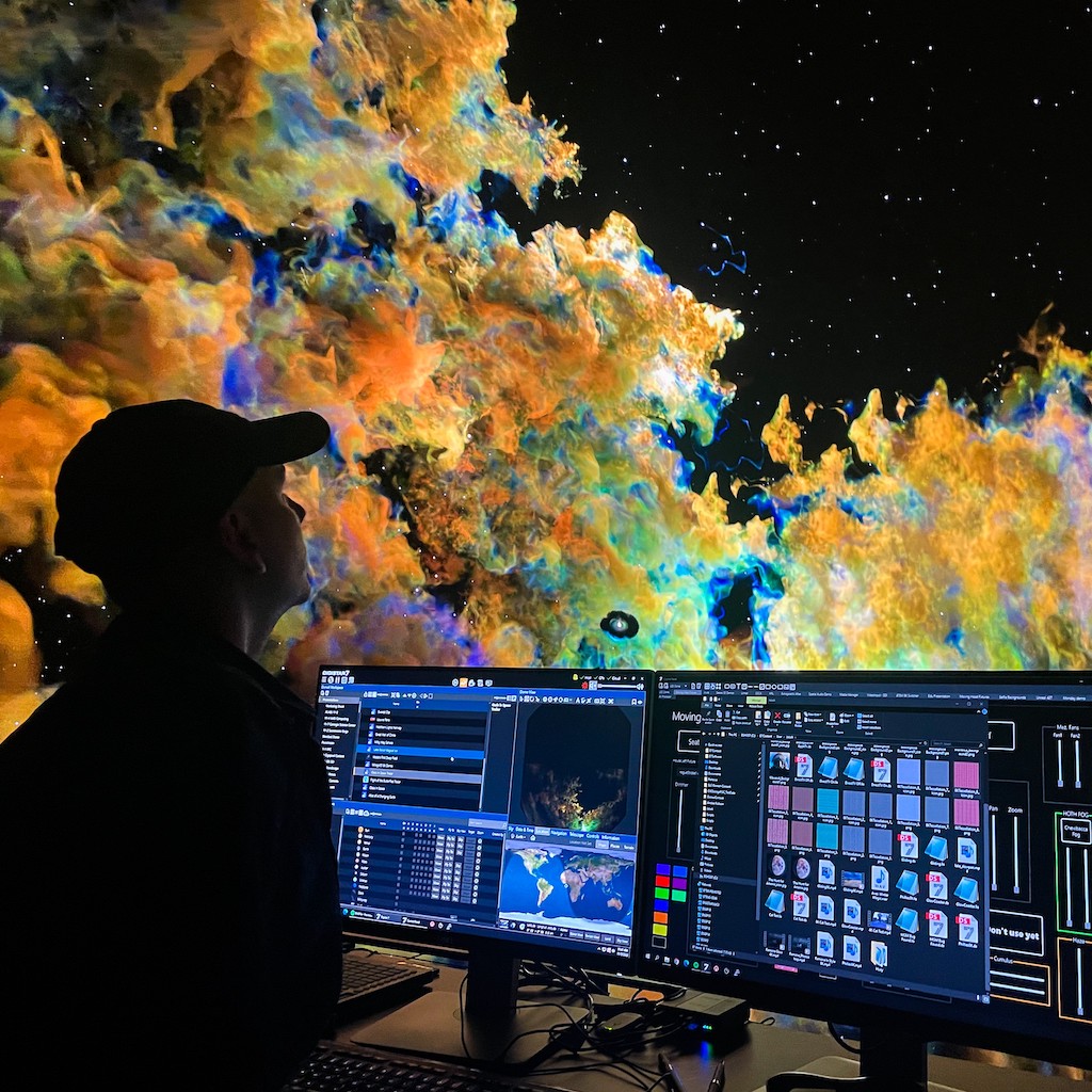 The Dome projection and show control software