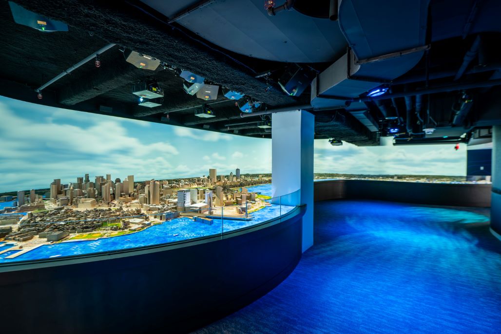 view boston - model of the city