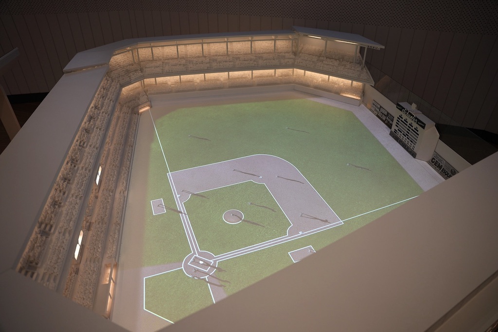 Ebbets field model projection