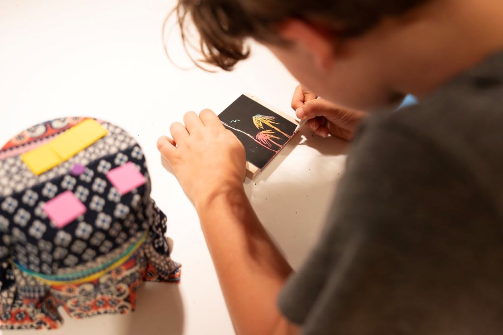 Met 81st Street Studio - child drawing