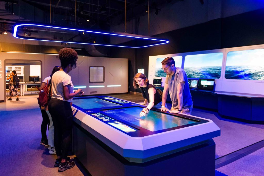 OceanXperience - interactive screen
