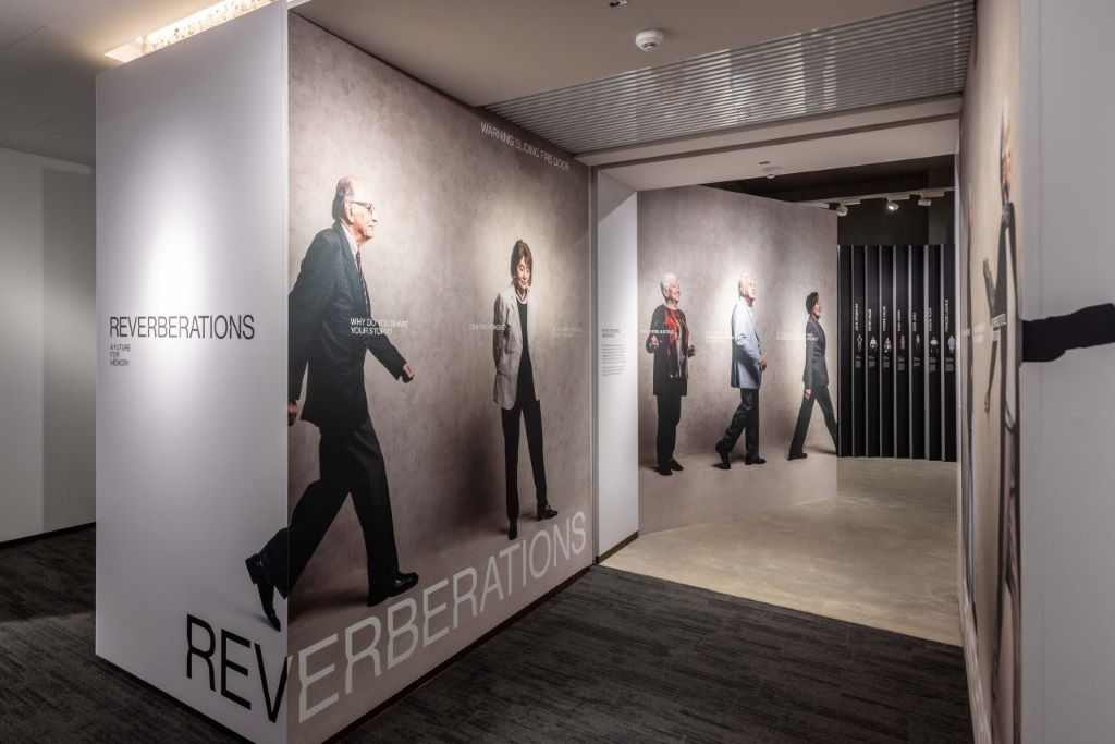 Reverberations A Future for Memory exhibition - reverberations
