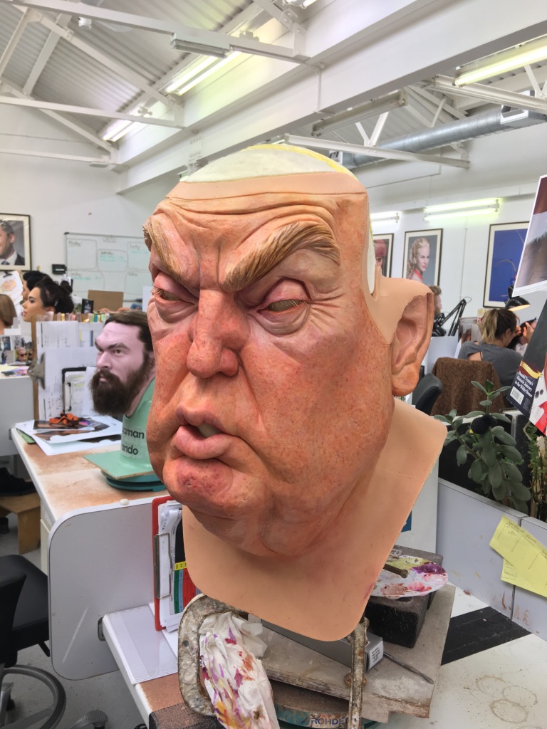 Robotic Donald Trump - head