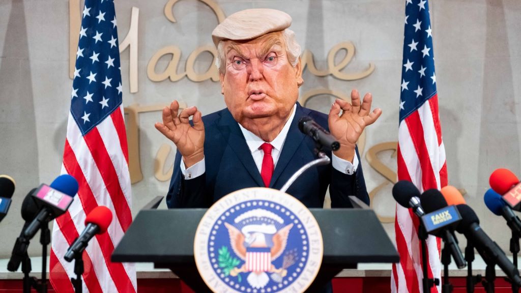 Robotic Donald Trump - press image