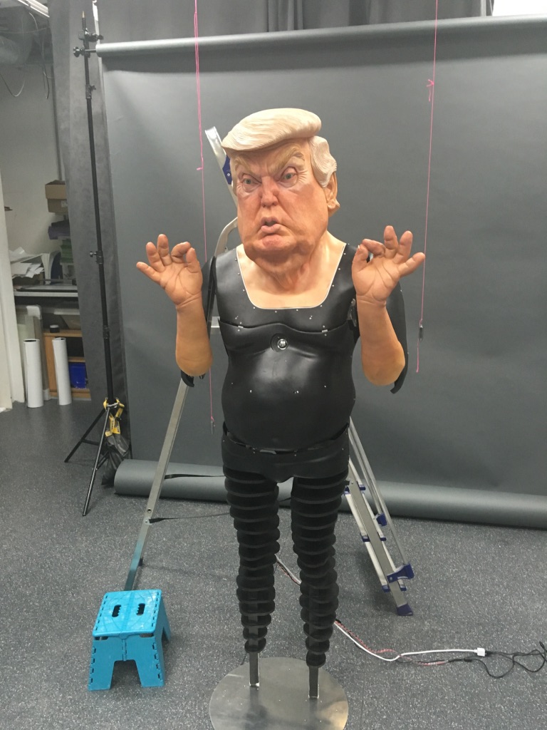 Robotic Donald Trump - robotic body