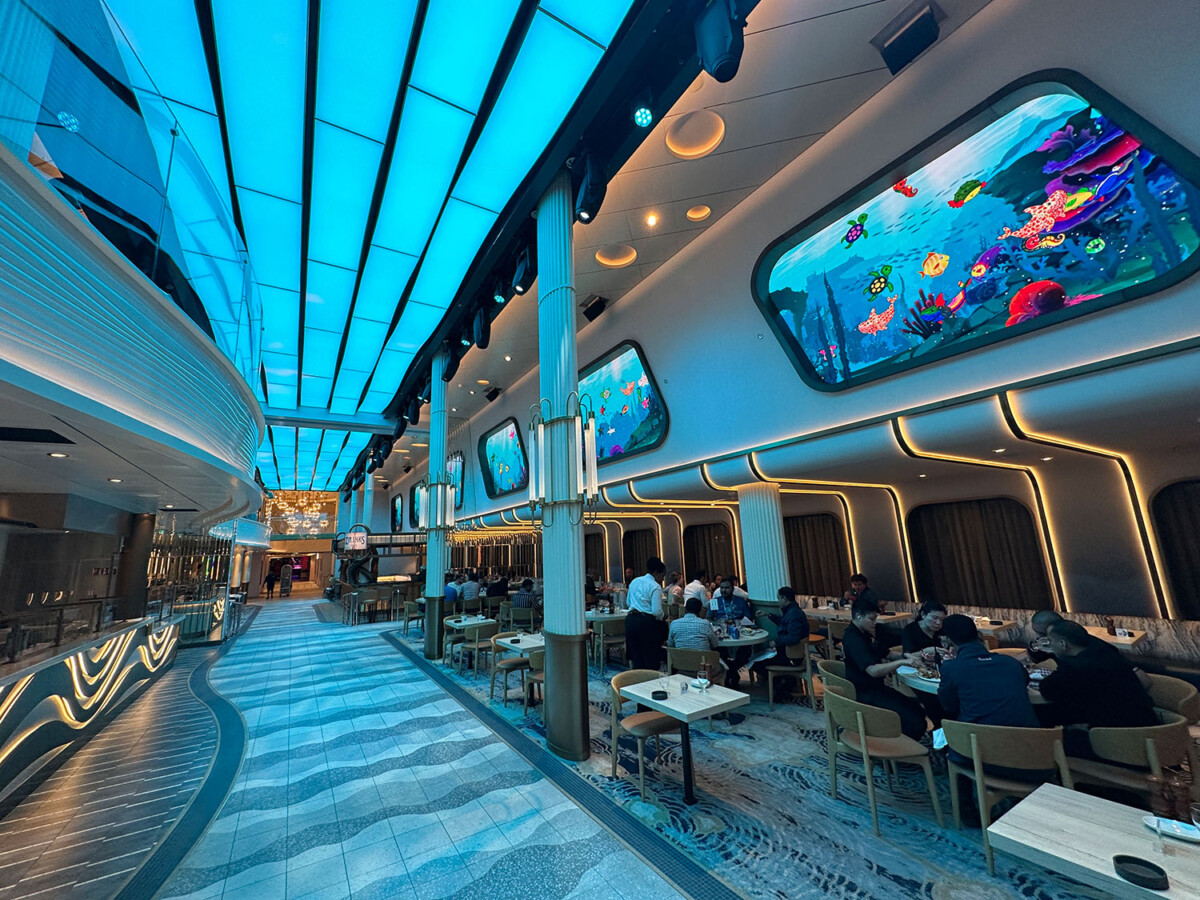 Currents Immersive Experience on Carnival Jubilee - blooloop innovation awards 2024