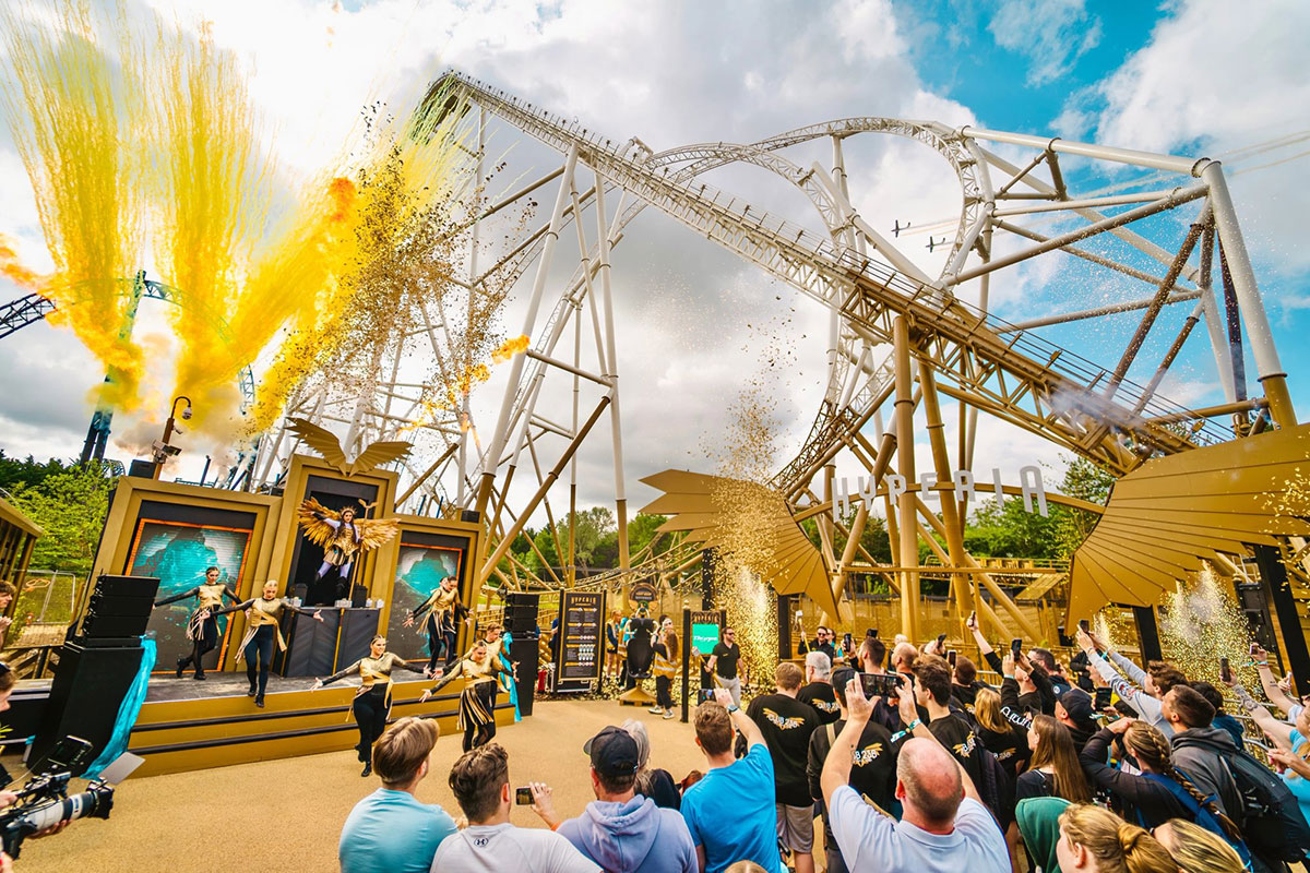 Hyperia at Thorpe Park - blooloop Innovation Awards 2024
