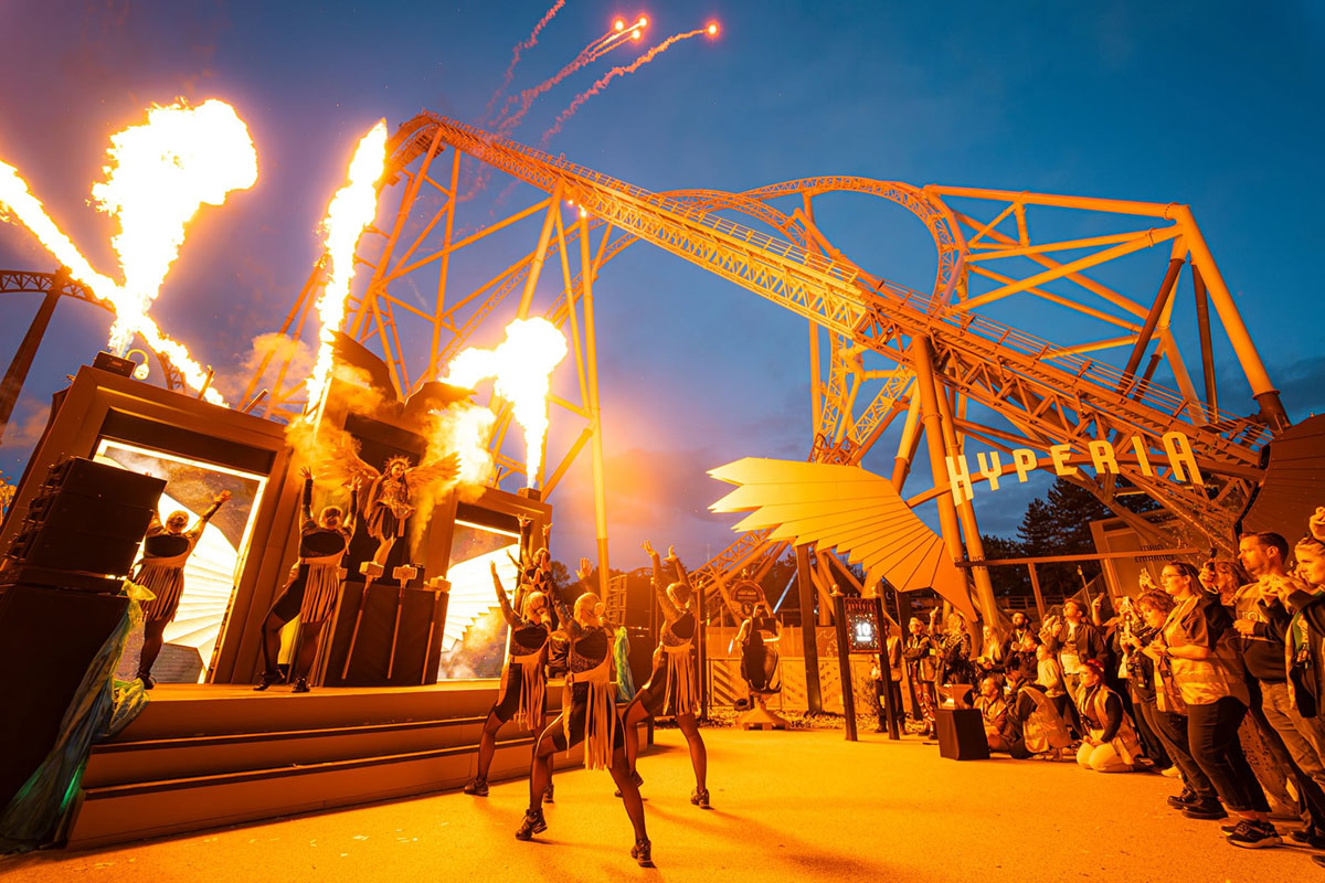 Hyperia at Thorpe Park - blooloop Innovation Awards 2024