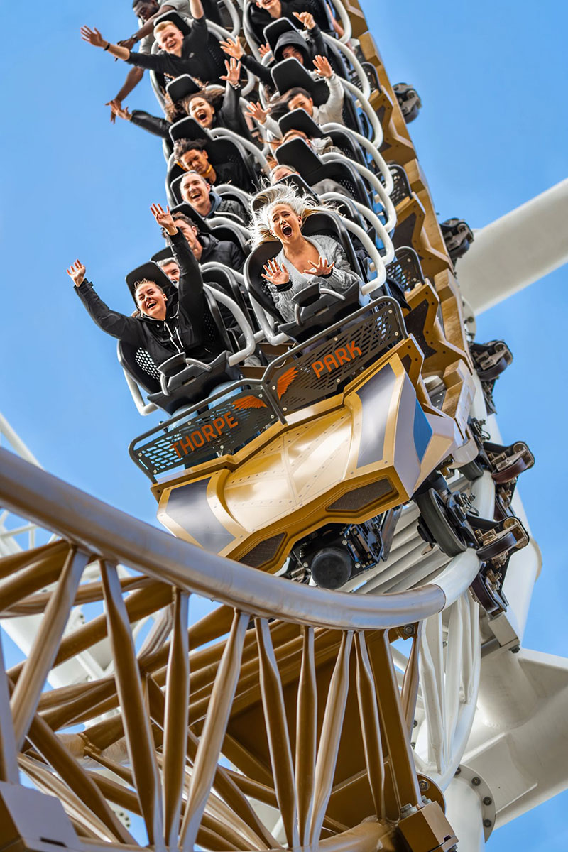 Hyperia at Thorpe Park - blooloop Innovation Awards 2024