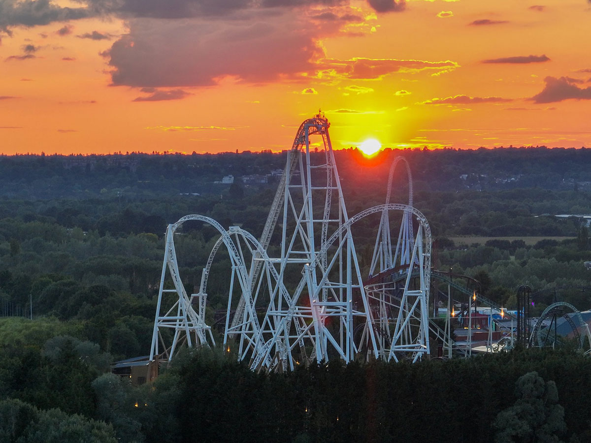 Hyperia at Thorpe Park - blooloop Innovation Awards 2024