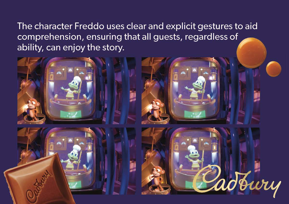 Cadbury Chocolate Quest inclusivity