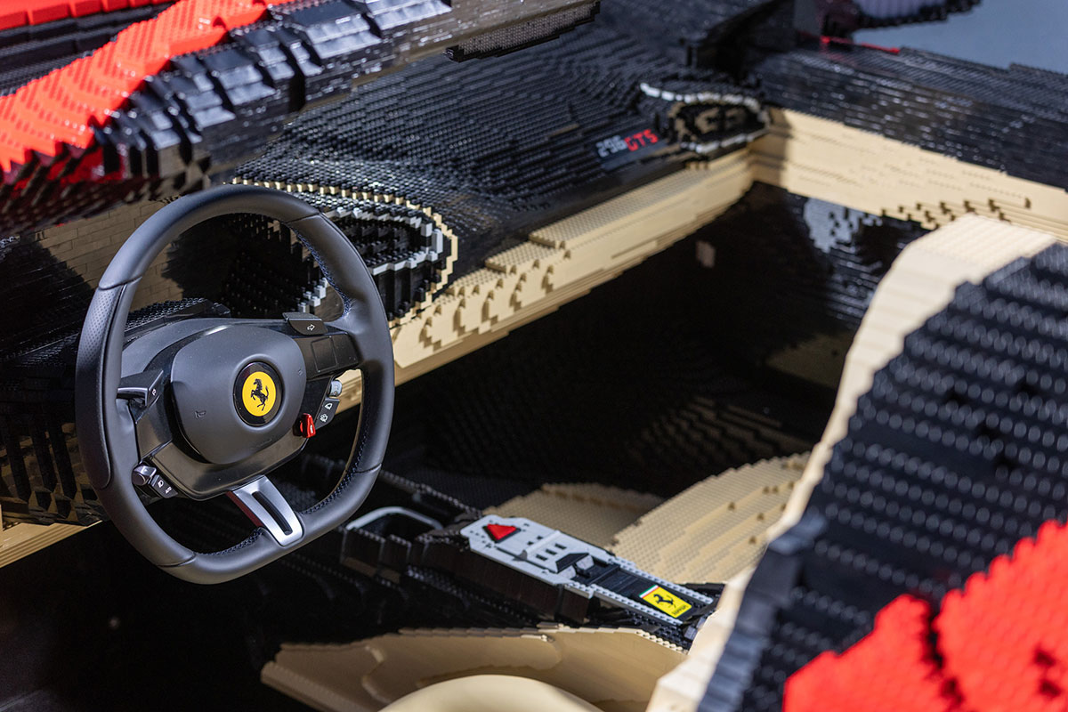 LEGO Ferrari Build and Race at LLFR - blooloop innovation awards