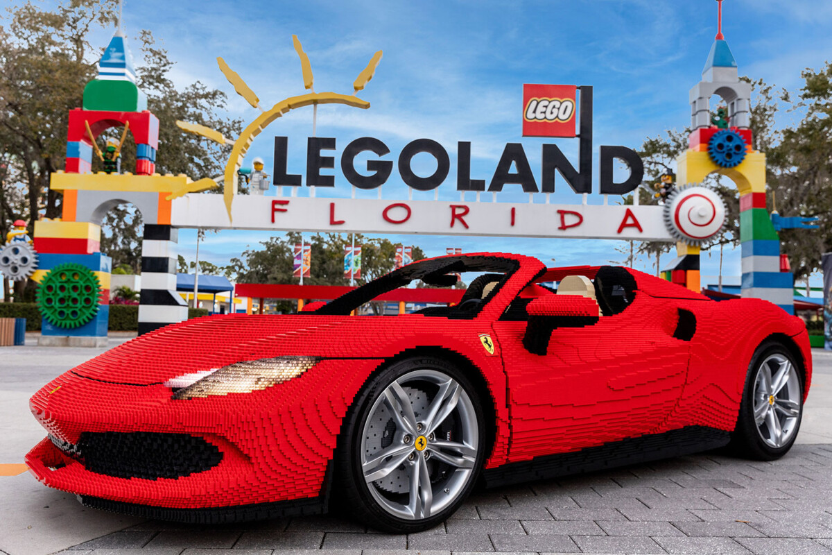 LEGO Ferrari Build and Race at LLFR - blooloop innovation awards