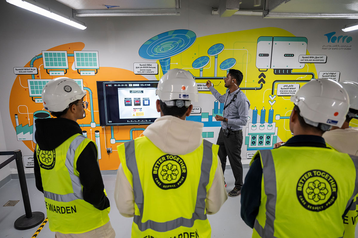 Terra sustainability teaching at Expo City Dubai - blooloop innovation awards 2024