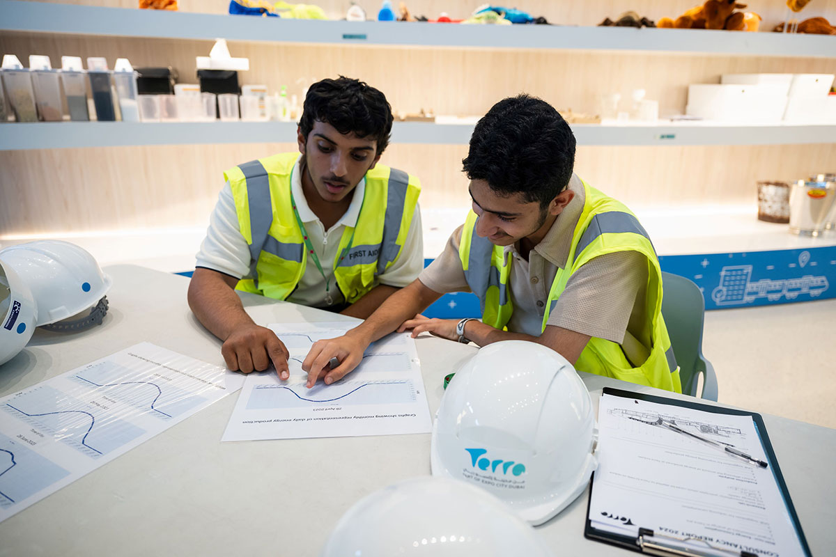 Terra sustainability teaching at Expo City Dubai - blooloop innovation awards 2024