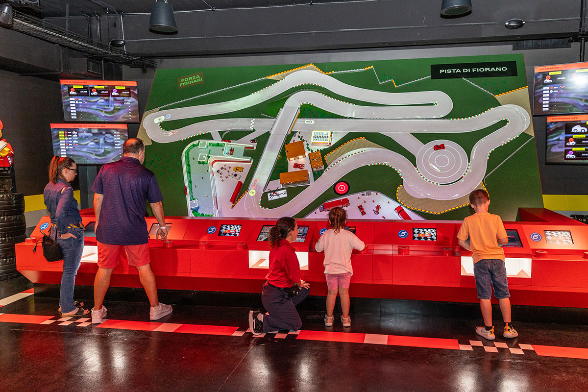 LEGO Ferrari Build and Race at LLFR - blooloop innovation awards